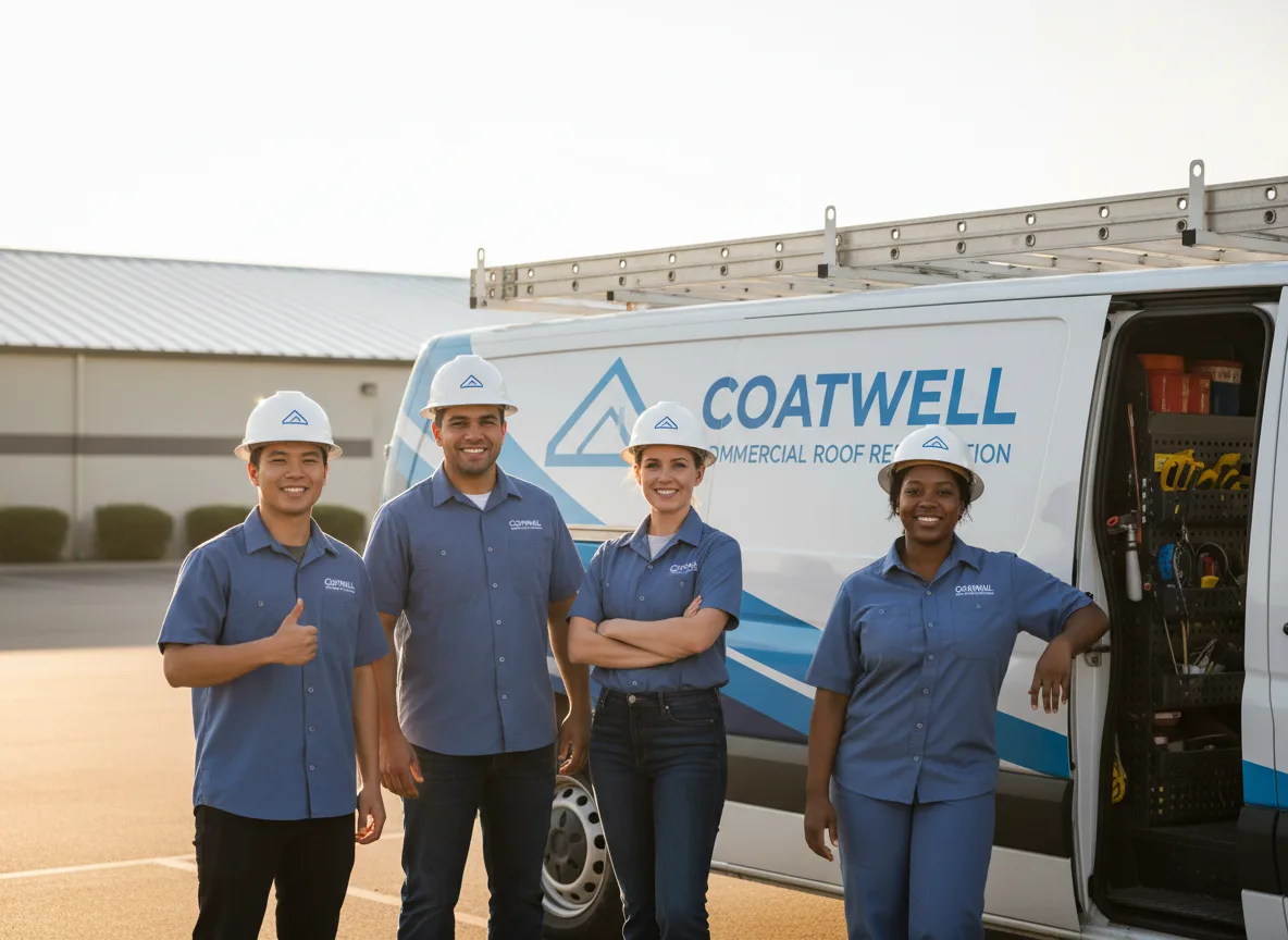 Commercial roof coating company in Claiborne, MD